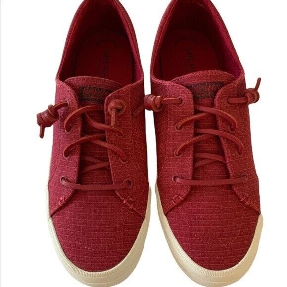 Sperry Top-Sider Crest Vibe Casual Shoes in Cotton Rip Pink - Picture 11 of 16